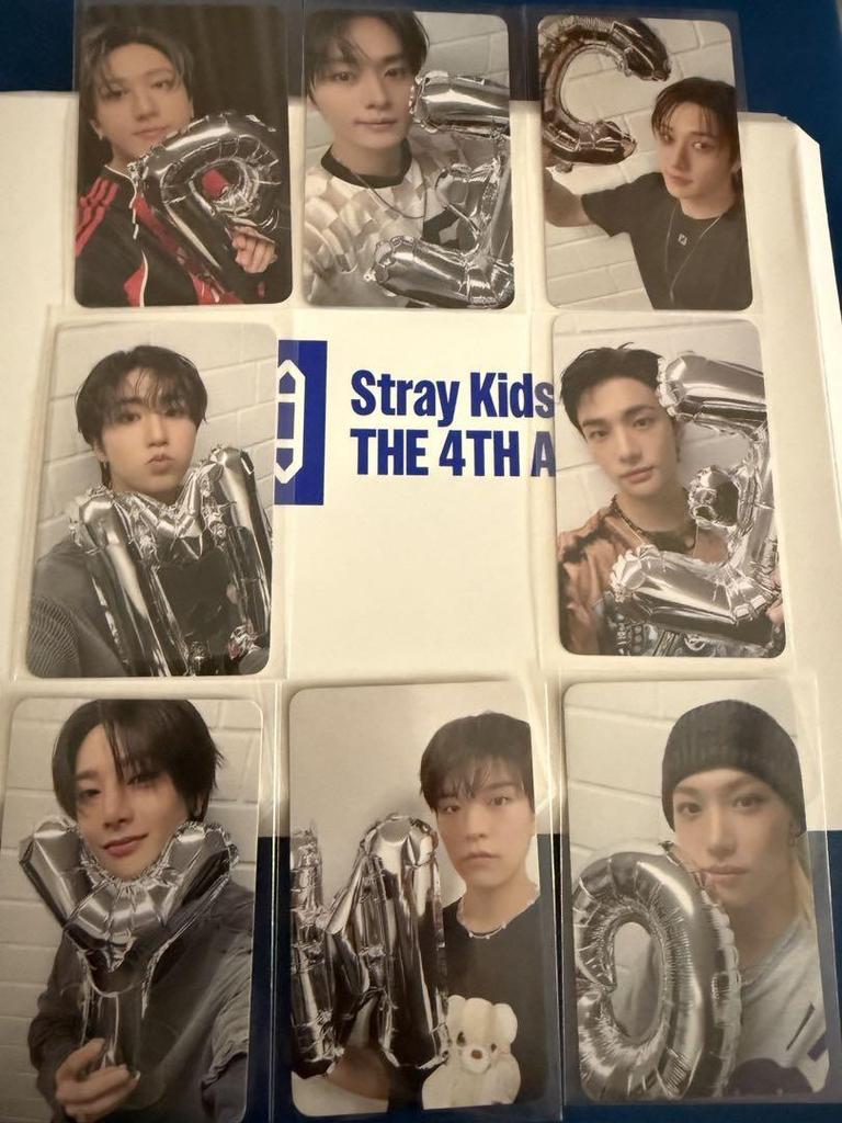 [USED] Straykids KARMA FANS SHOP Trading Cards Complete Set of 8