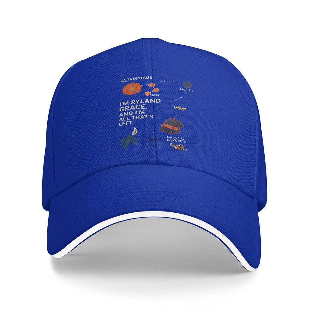Project Hail Mary Andy Weir Book Baseball Caps Hip Hop Sandwich Cap Men Women Breathable Sun Cap Outdoor