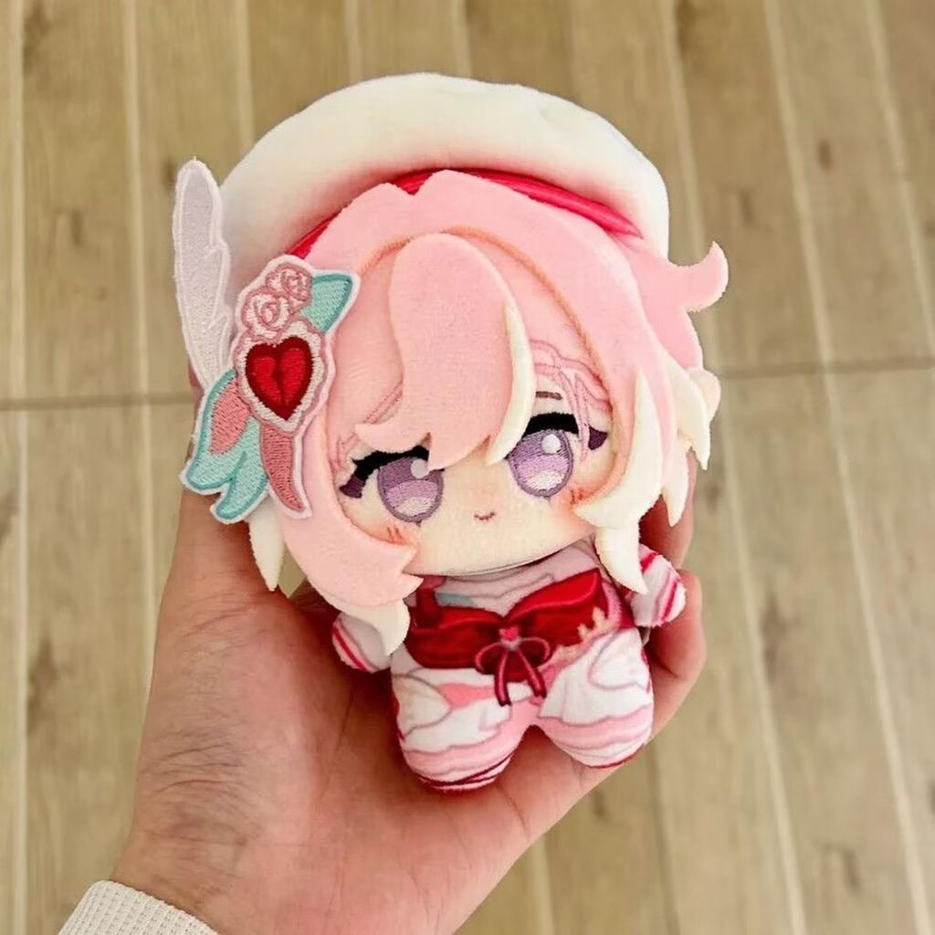 Honkai Impact 3 Elysia Plush Doll Collect Printed 10Cm Pendant Cute Plusie Keychain Elysia Stuffed Doll Birthday Holiday Gift