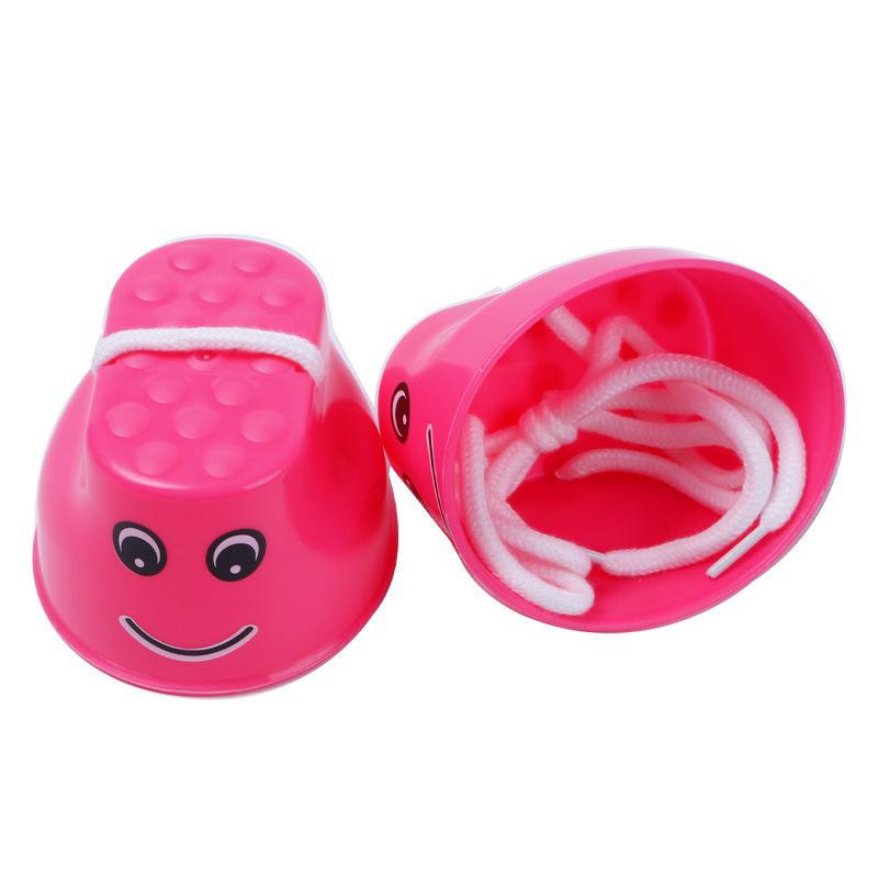2Pc Colorful Smile Face Stilt Balance Training Walk Steppers Parent-Child Outdoor Exercise Educational Interactive Activity Prop ZYF