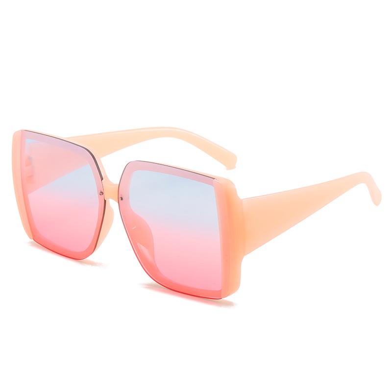 Fashion Gradient Square Sun Glasses Women Men Small Fresh Sunglasses Beach Travel Female Male Eyeglasses