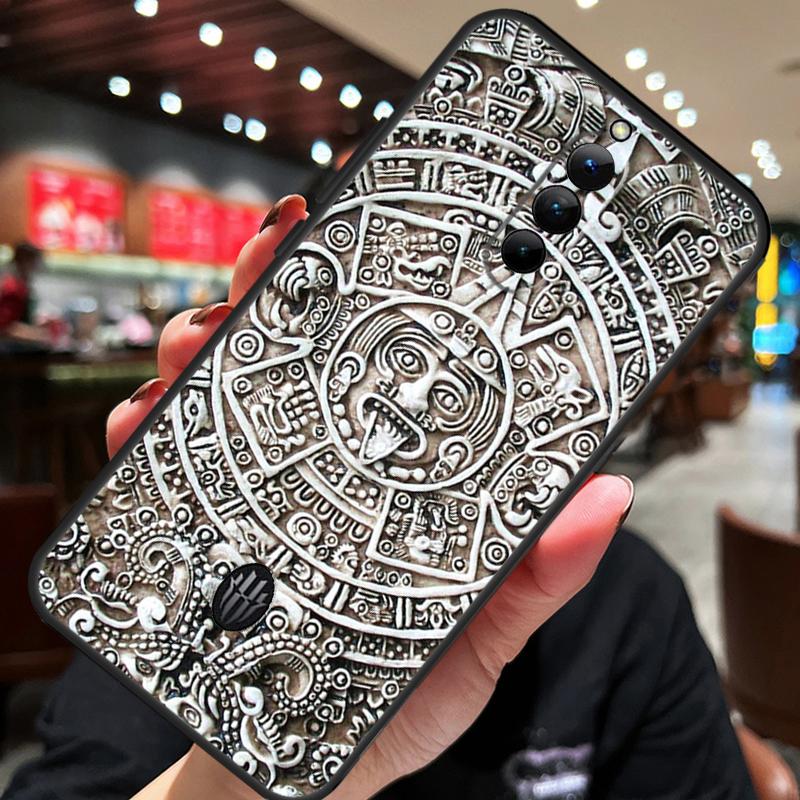 Mayan Calendar Case For ZTE Nubia Red Magic 10S 10 8 9 8S 9S 11 Pro Plus 10 Air 5G 6R 6 7 6S 7S Pro Cover