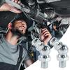 Schmiernippel 90-Grad-Winkelnippel Ersatz 10 Stück Metrische Schmiernippel für Automobilmaschinen Industrieller Traktor