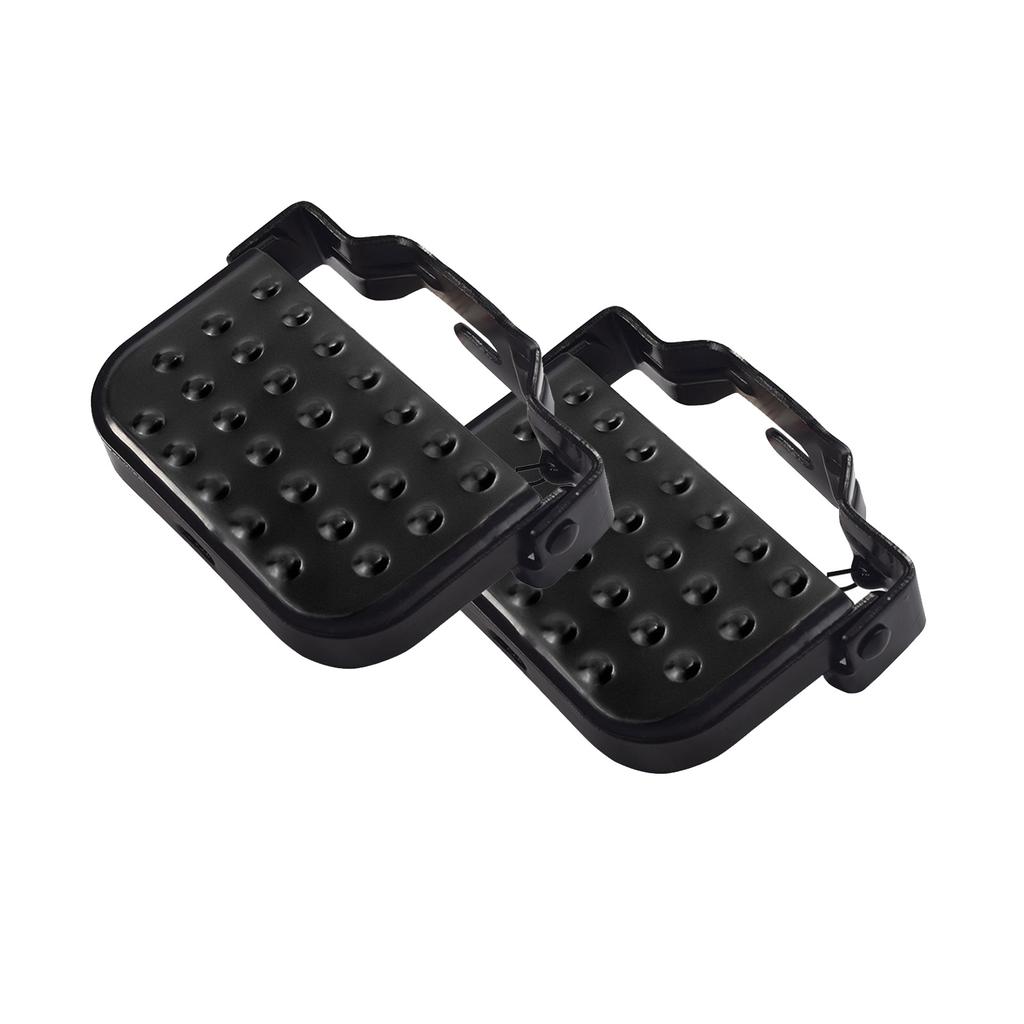 1 Pair Bike Rear Pedals, Mini Bicycles Footrests Non-Slip Folding Bike Pegs for Folding Mountain Bike, Foldable Bicycles