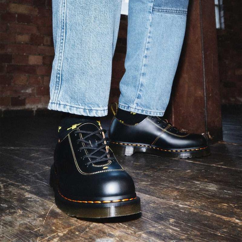 Dr. Martens Glyndon Fashion Retro Low-Top Casual Shoes Unisex Casual Shoes Black 26972001