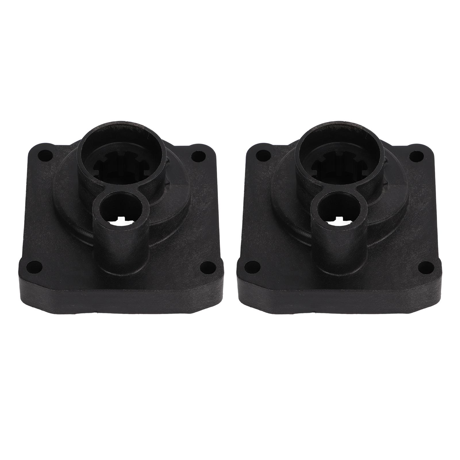 

2Pcs Outboard Water Pump Housing Install Easily Lightweight Portable Anti Rust Impeller Housing for 15 Horsepower Boat