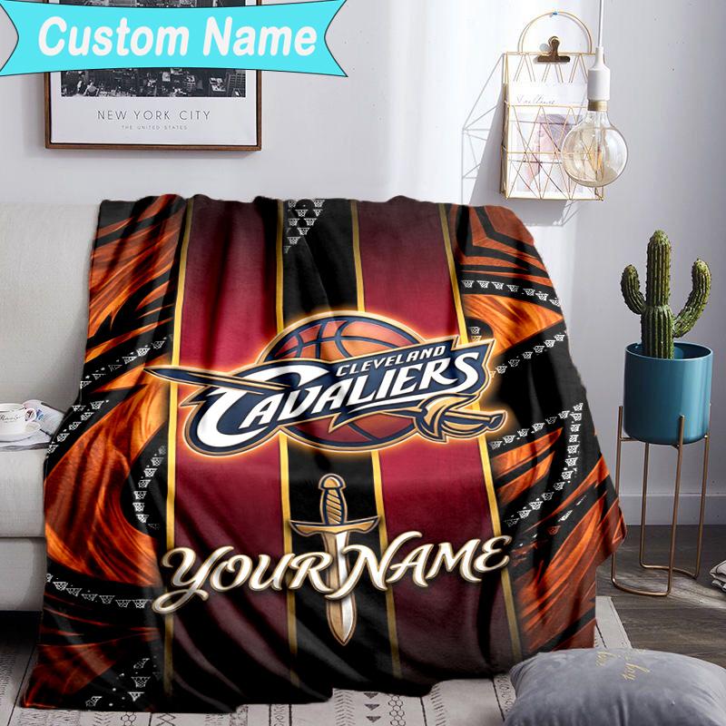 Custom Name Blanket Cleveland football Blanket Bedding Blanket for Travel, Camping, Living Rooms, Offices, Sofas, Fan Christmas gift