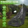 Lawn Mower Cover with PA Coating Storage Bag Heavy Duty 111D Oxford Push Mower Cover Waterproof Lawnmower Covers for Outdoor
