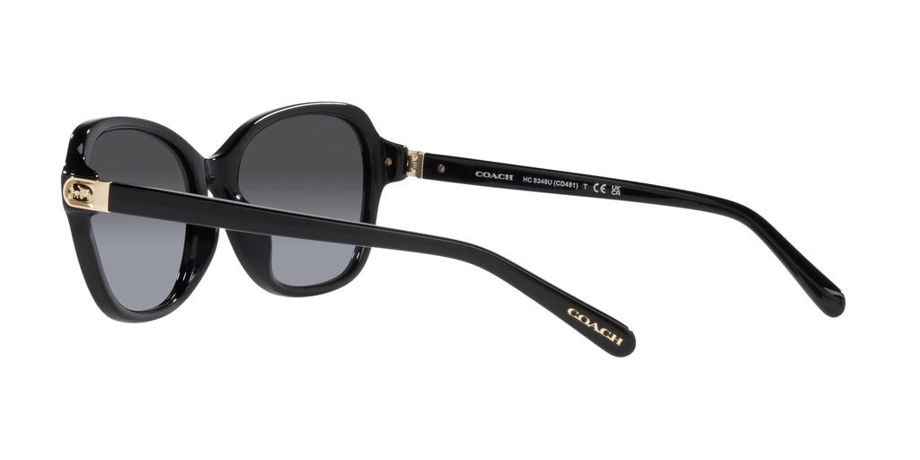 Sunglasses HC8349U CD481 50028G BLACK 56 [Coach] Women's