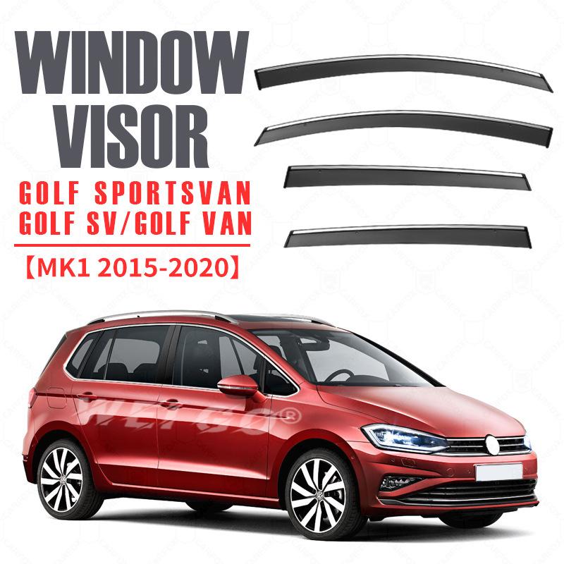 Volkswagen Golf Sportsvan/SV Sun and Rain Shield Window Visor