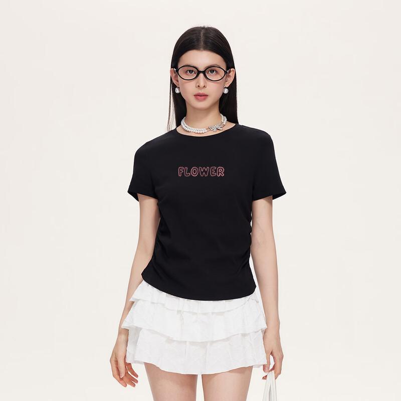FivePlus Women's Slimming Round-Neck Short-Sleeve T-Shirt