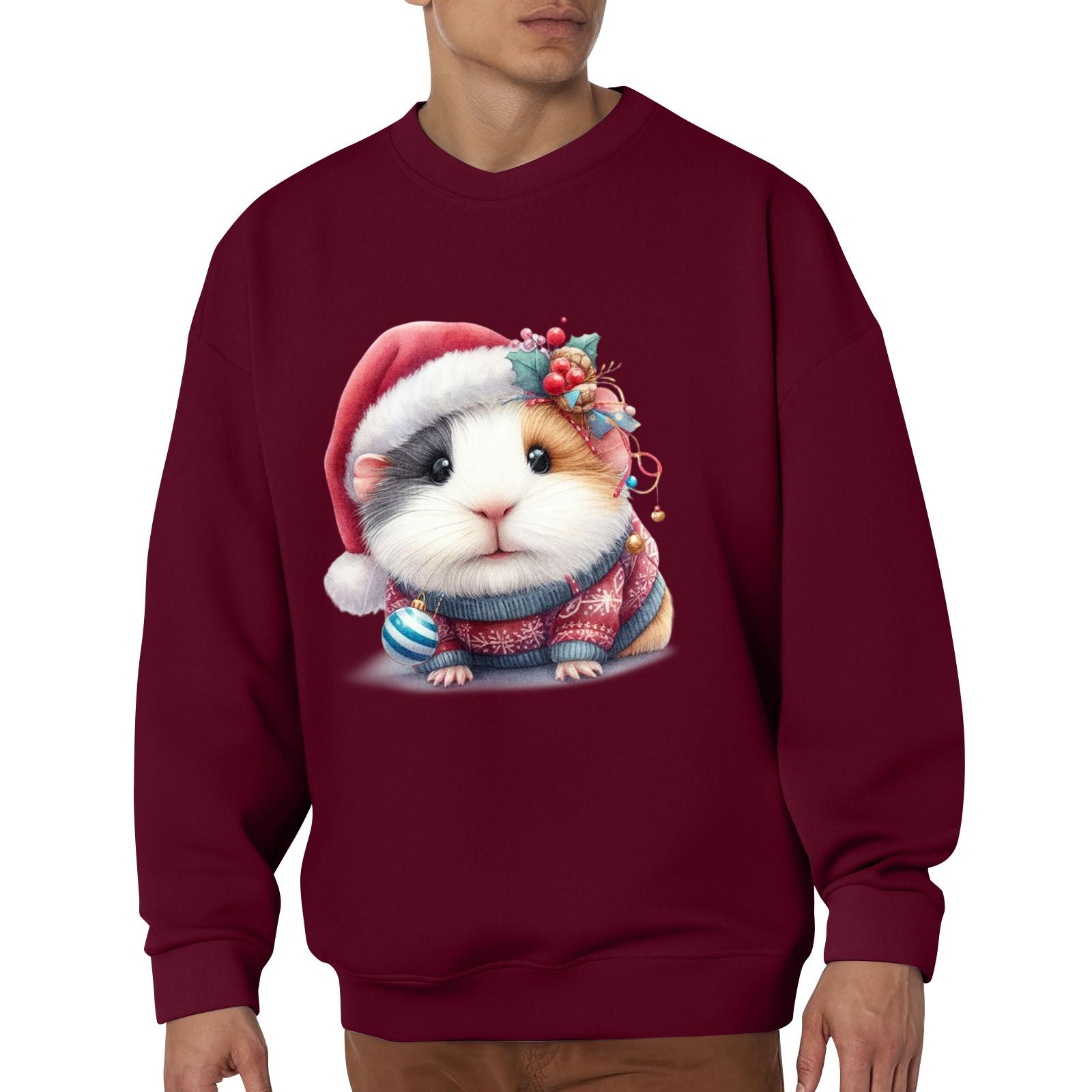 

Мужская толстовка с капюшоном, толстовка контрастного цвета, спортивная повседневная куртка M винный