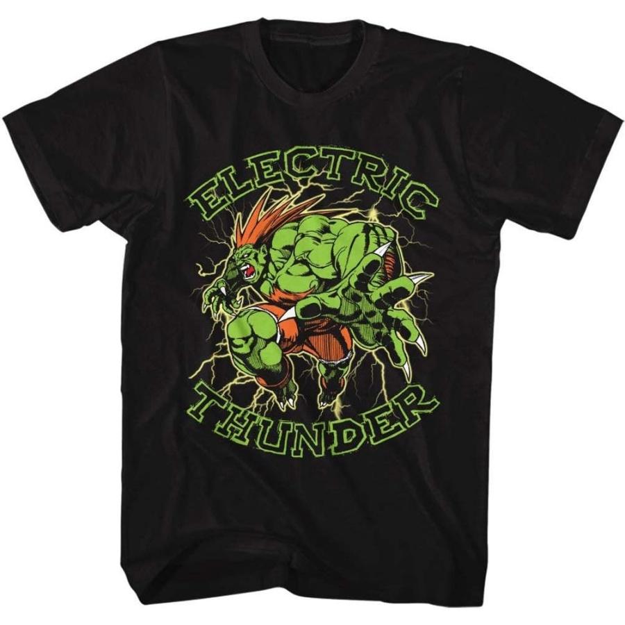 A&E Designs Футболка Street Fighter Бланка Электрический Удар Футболка S