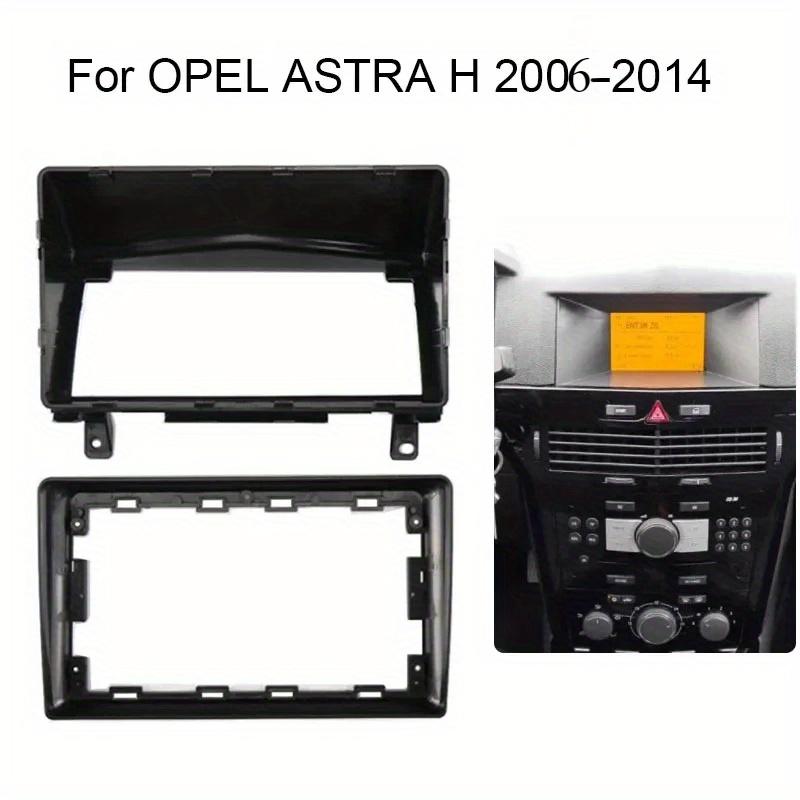 

9 Inch Car Radio Frame Kit Bezel Faceplate for OPEL ASTRA 2006-2014, ABS Material, Perfect for Modern Interior Without Battery чёрный