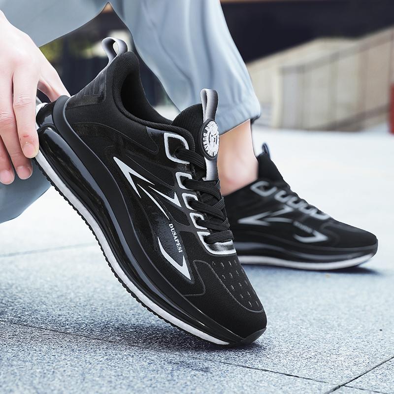 Fashion Men's and Women's Casual Sports Shoes Spring and Summer Flat Non-slip Breathable Loafers Flying Mesh Running Fitness Men's Shoes