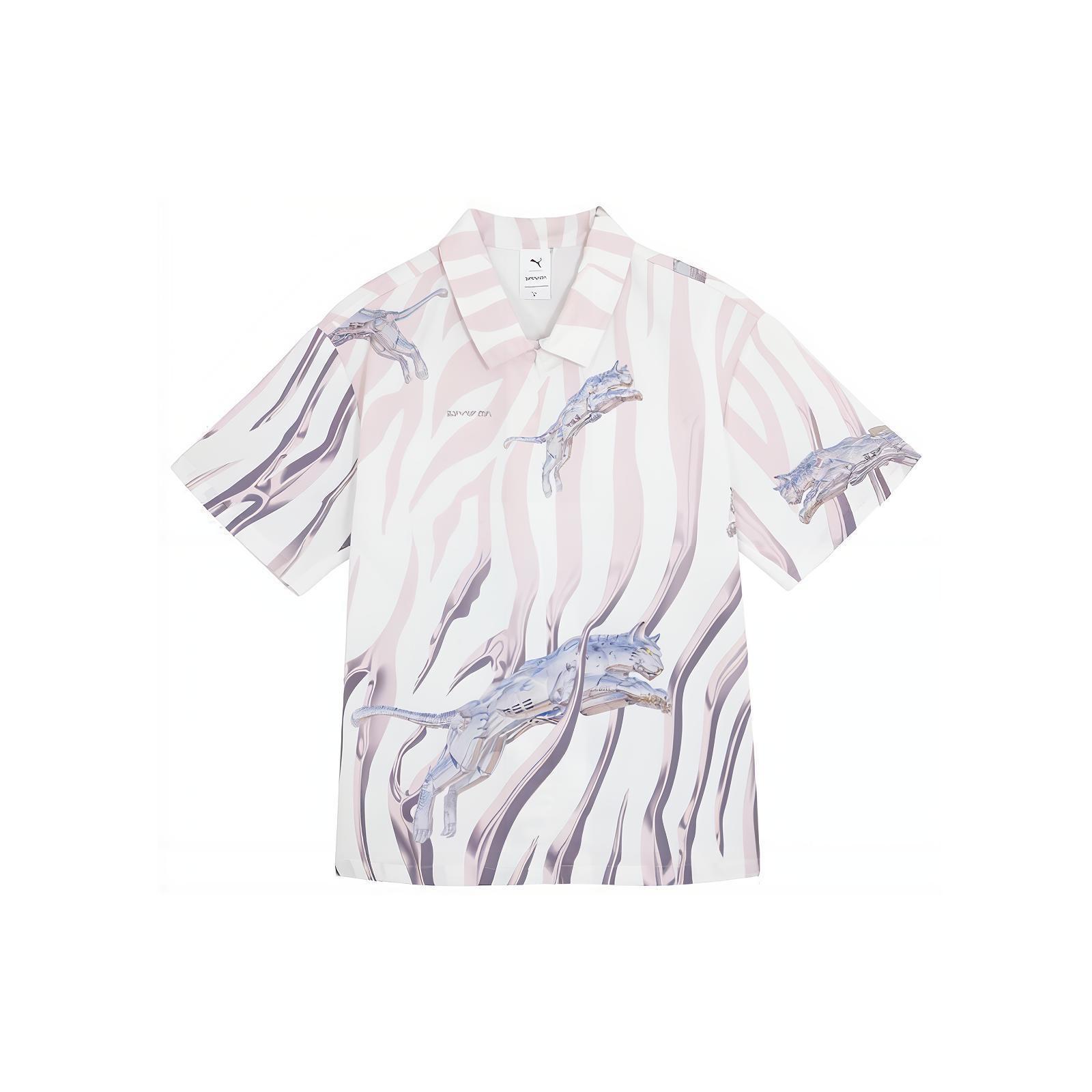 PUMA x Sorayama Woven Shirt White Men s 622606-02 S