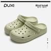Men's EVA Non-Slip Thick Sole Closed-Toe Summer Outdoor Slippers