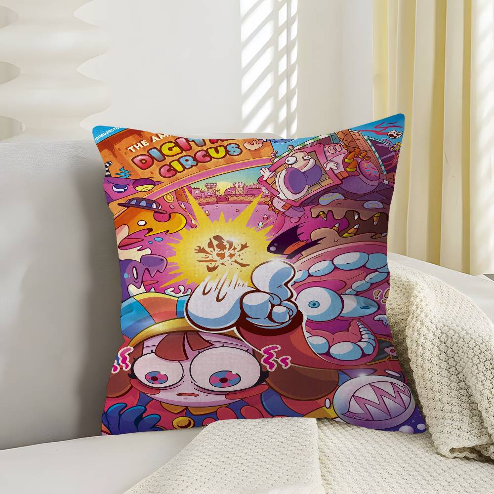 

The Amazing Digital CCircus pillow cover sofa cushion cover home room decoration children gift 30x30 cm
