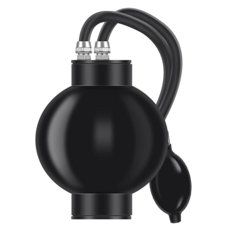 Lihtne sisselaskeadapter Täispuhutav suitsumasina lekketester Toruavade, kummikomponentide, rõhualandusventiilide ja pumpadega