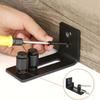 Two Rollers Adjustable Barn Door Floor Guide Stay Roller wooden sliding door bottom anti-swing floor guide anti-swing device