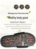 Acupressure Pebble Foot Massage Slippers for Men & Women, Non-Slip Indoor Shoes, Summer Use