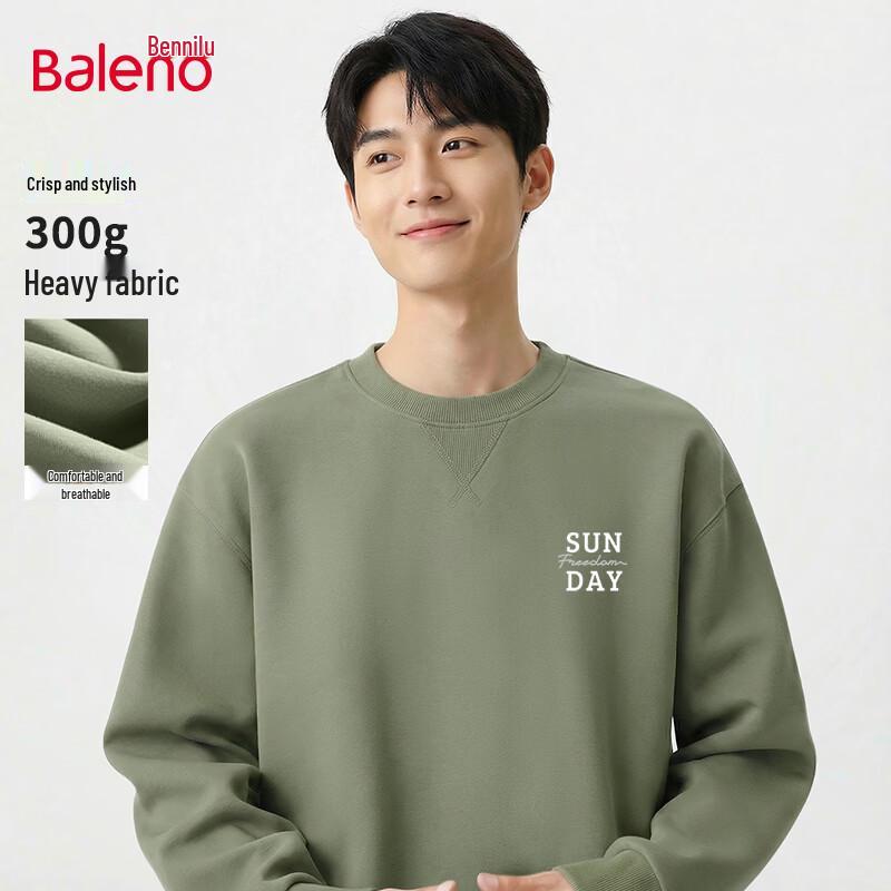 Baleno Men s American Street Style Pullover Sweatshirt 2XL