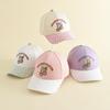 Stylish Cartoon Embroidered Duckbill Baseball Cap for Girls with Sun Protection.