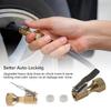 Air Chuck with Clip Adapter, Brass Locking Tire Inflator Nozzle Adapter Connect, No Leakage Tire Chucks for Inflator