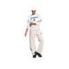 Adidas Z.N.E. True Healing Series FW24 Sportswear Black Label Uniform Pullover Long Sleeve Sweatshirt Women Sweatshirt White JI7554