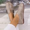 Casual Large Size Single Shoes Autumn New Women's Comfortable Soft Sole Flat Bottom Casual