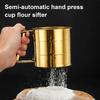 Flour Sifter Stainless Steel Flour Sieve Fine Mesh Handheld Design Sugar Sifter