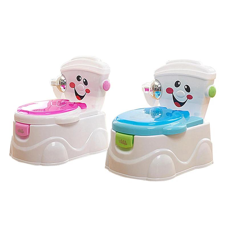 Tragbares Babytöpfchen, Babytoilette, Cartoon-Autos, Töpfchen, Kindertöpfchen, Mädchen, Jungen, Töpfchenstuhl, Toilettensitz, Kindertopf, Kinder-WC