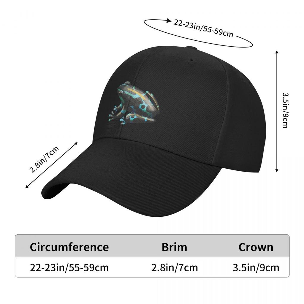 Poison Dart Frog Baseball Cap Beach Outing custom caps Boy Women's