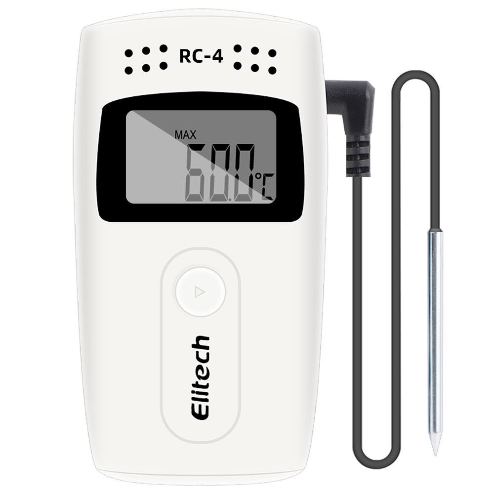 Mini USB Temperature Data Logger PDF Report Data Recorder High Accuracy Temp Datalogger for Cold-chian Transport Warehouse