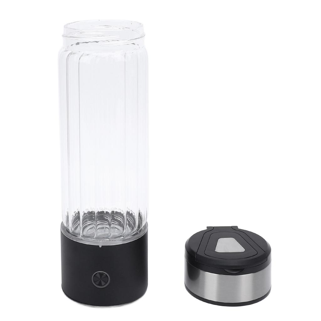 Hydrogen Water Bottle 460mL Capacity SPE PEM Technology 1400 Ppb Portable Water Ionizer Machine for Home