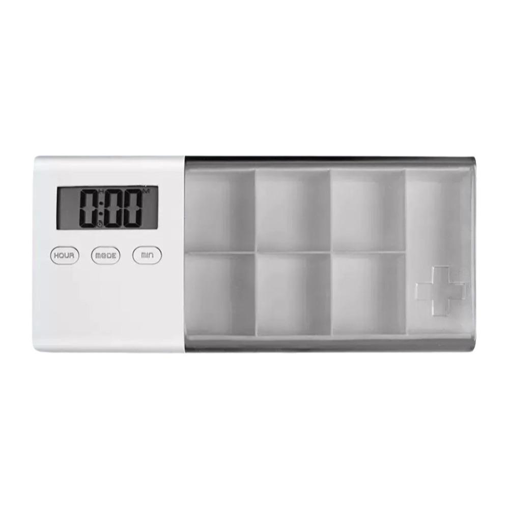 Clock Digital Pills Case High Capacity Electronic Medicine Organizer  Medicine Dispenser