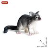 Oenux Simulation Wild Muroid Animal Squirre Mouse Sugar Glider lMarmot Rat Chinchilla Model Action Figures Lovely PVC Kids Toy