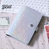 Horizontal Line Accounting Sheets A6 Budget Planner Notebook Glitter Cash Tracker Journal Financial Flexible Pages Organizer with Dividers