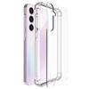 IMAK For Samsung Galaxy A55 5G Case PC+TPU Shockproof Clear Phone Cover