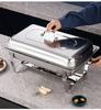 Stainless Steel Buffet Warmer: Hotel & Commercial Use Alcohol Stove