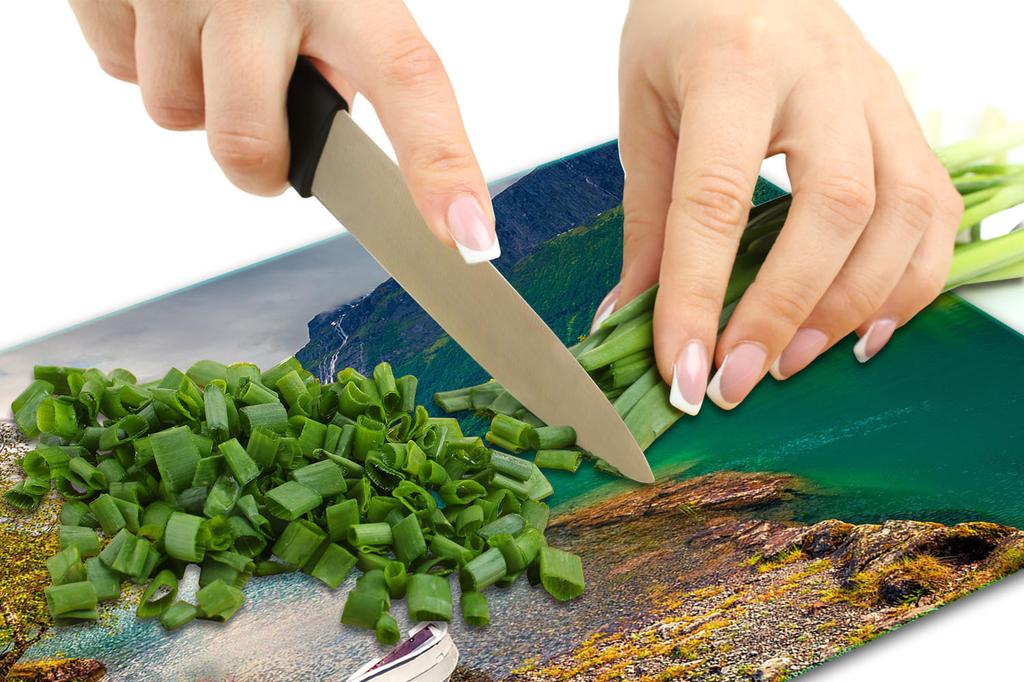 Glass Plate Cutting Board 52X40 Landscape