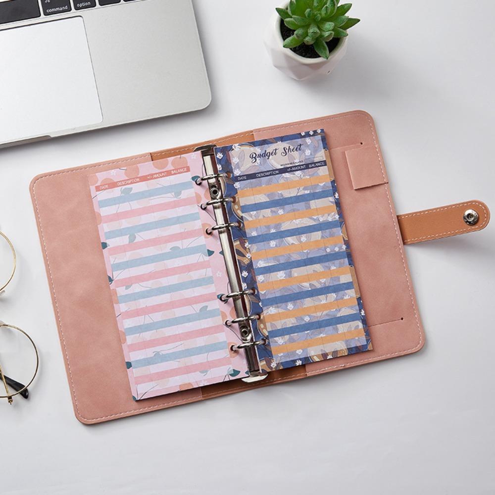 Flower Expense Tracker Refill Binder Paper  Notebook Refill Paper