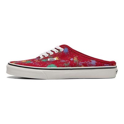 Autentiche Mule Overspray - Sneakers Unisex Rosso Corsa Bianco Vero VN0A54F7AXM