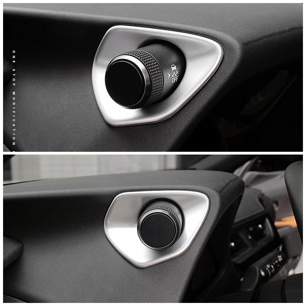 For Lexus UX UX200 UX250 2018-2024 Dashboard Control Adjustment Knob Decoration Sequins Cover Trim ABS Interior Modify Refit