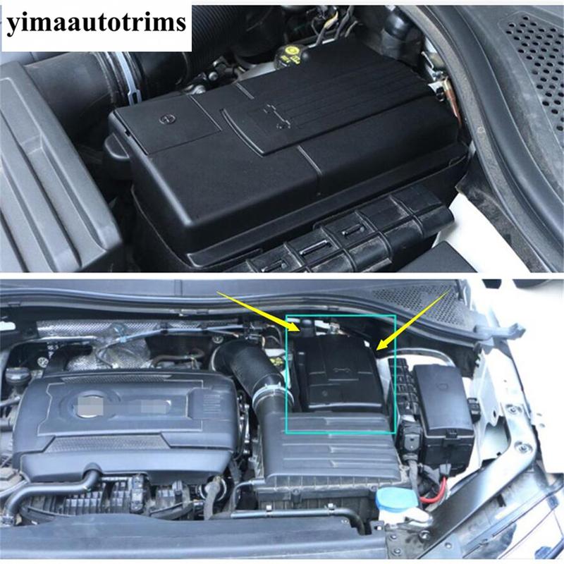 Engine Battery Full Positive Negative Electrode Dustproof Protective Cover Accessories For Volkswagen VW Jetta MK7 -