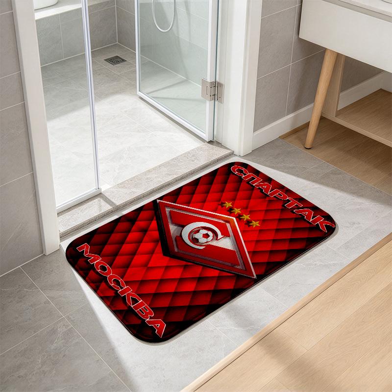 Spartak Moscow Zeal.78 Flannel Kitchen Mat Christmas Soft Area Rug Non Slip Floor Carpet Home Decoration