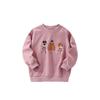 Girls' Sweatshirt, New Autumn and Winter Style, European and American Style, Round Neck, Long-Sleeved Base Shirt, Fashionable Children's Clothing