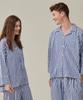 [OGGITT] Unisex Dormitory Original Striped Pajamas Blue [Shipped from Korea] 100% Authentic