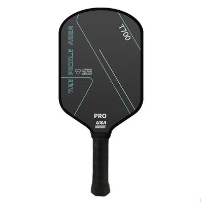 Paddle Racket with Carbon Friction Surface Pickleball Association Approved Fiber