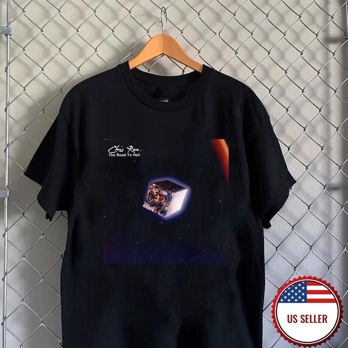 Chris Rea – The Road To Hell Album Black T Shirt Size S-5XL XXXL